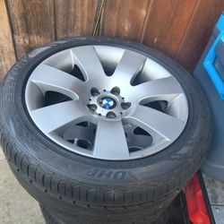 BMV Rims And Tires Great Condition 