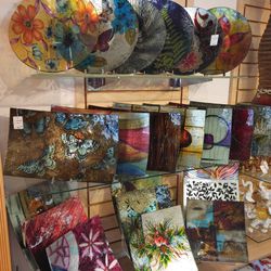 Glass Vase / Plate / Tray / Dish _ $14.99 & $17.99 each ( NEW ) home decor