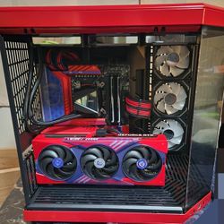 Themed Red/Black Gaming PC | RTX 5070ti | Ryzen AM5