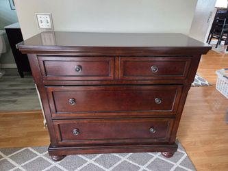 Mahogany Dresser 44W x 18D x 41H.