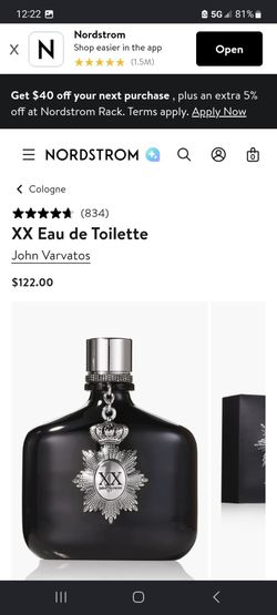 32fl oz/950ml john varvatos xx eau de toilette refill bottle