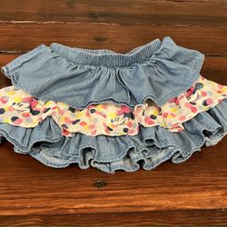 Disney Minnie Mouse Skirt 2T 