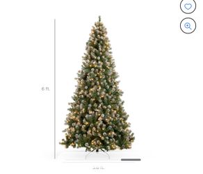 6-ft Pre-Lit Pre-Decorated Christmas Tree