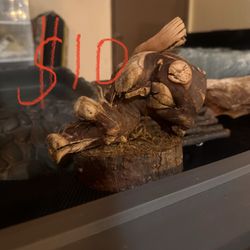 Bearded Dragon Wood Decor 