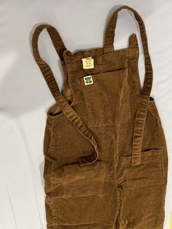 Lucy & Yak Corduroy Dungaree Overalls Original; Cocoa