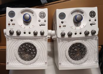 2 Brand New Singing Machine Karaoke Machines, Missing Ac Power Supply Cables So Only $25 For Both 