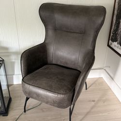 Gray accent chairs