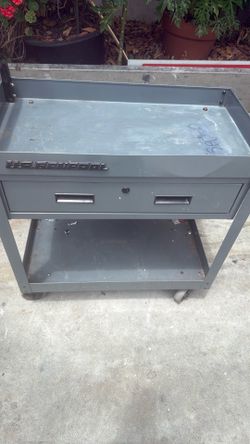 U.S. GENERAL 30 in. 1-Drawer Service Cart