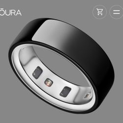 Oura Ring Gen 4 Size 12 Black NIB