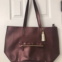 Maroon Handbag - Bath And Body Works