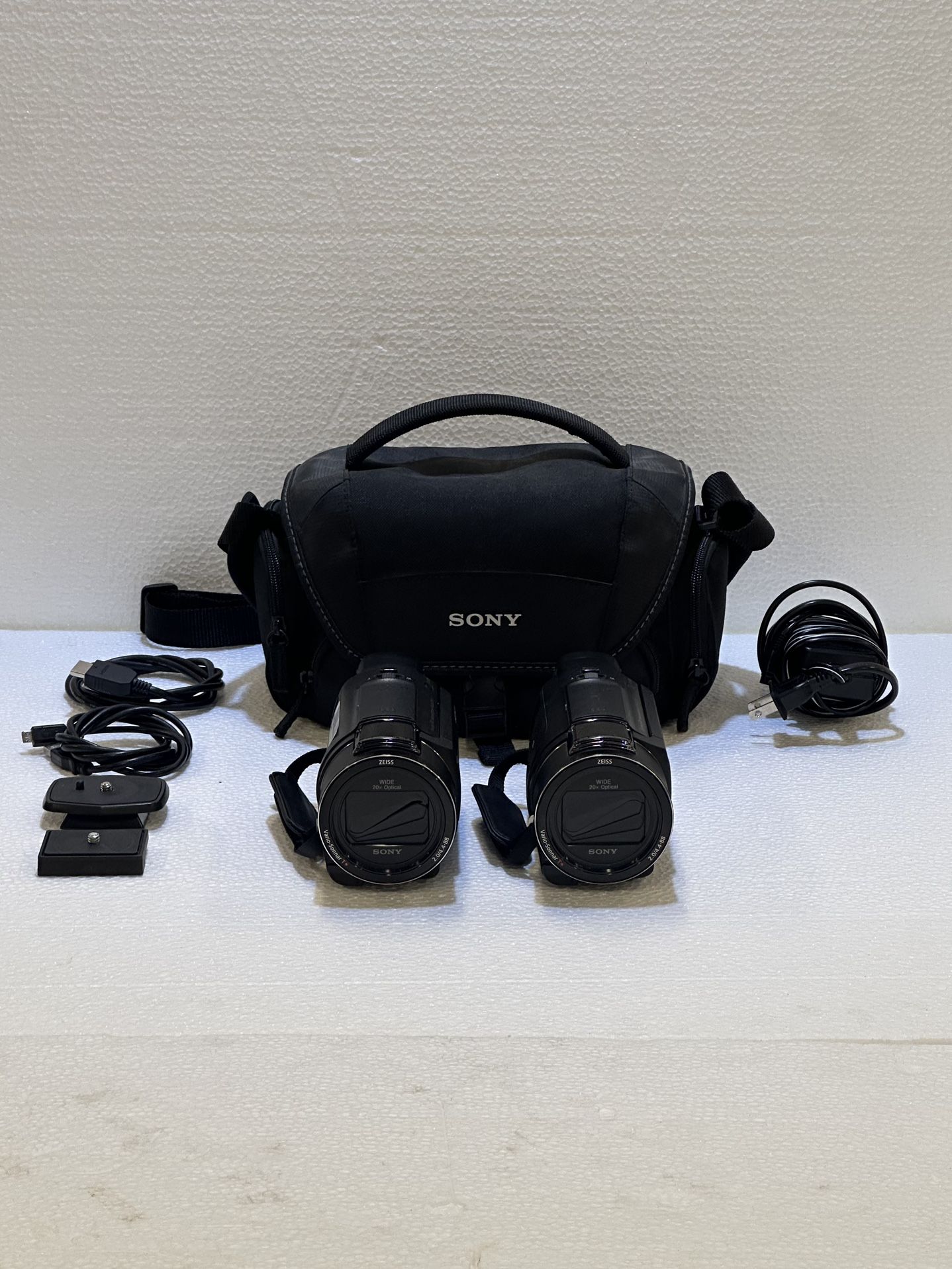 Sony FDR-AX53 4K Camcorder Bundle (Limited Time Only)