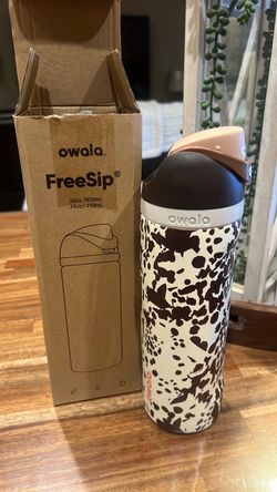 New Osaka cow print water bottle