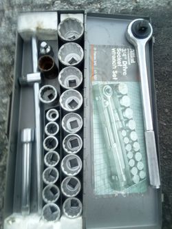 3/4 inch drive socket set complete