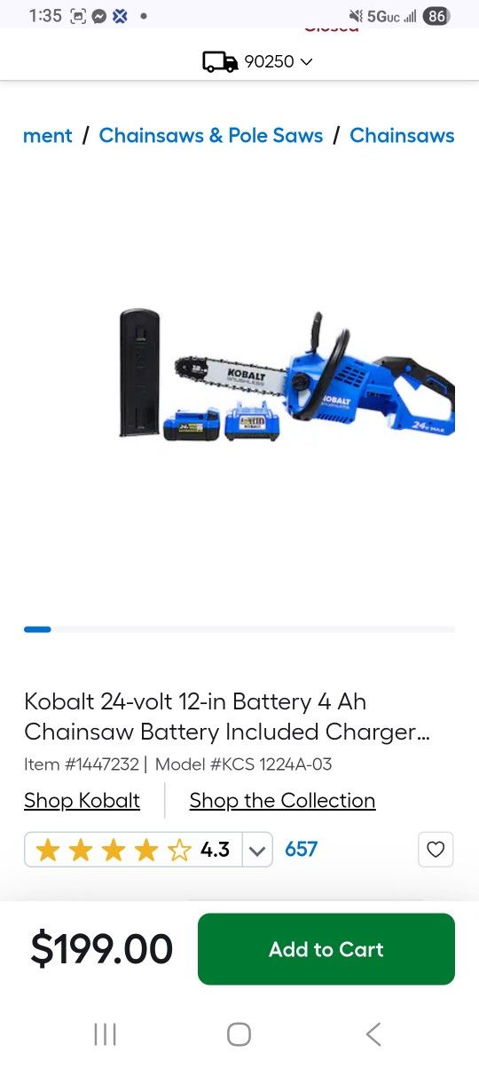 Kobalt Combo