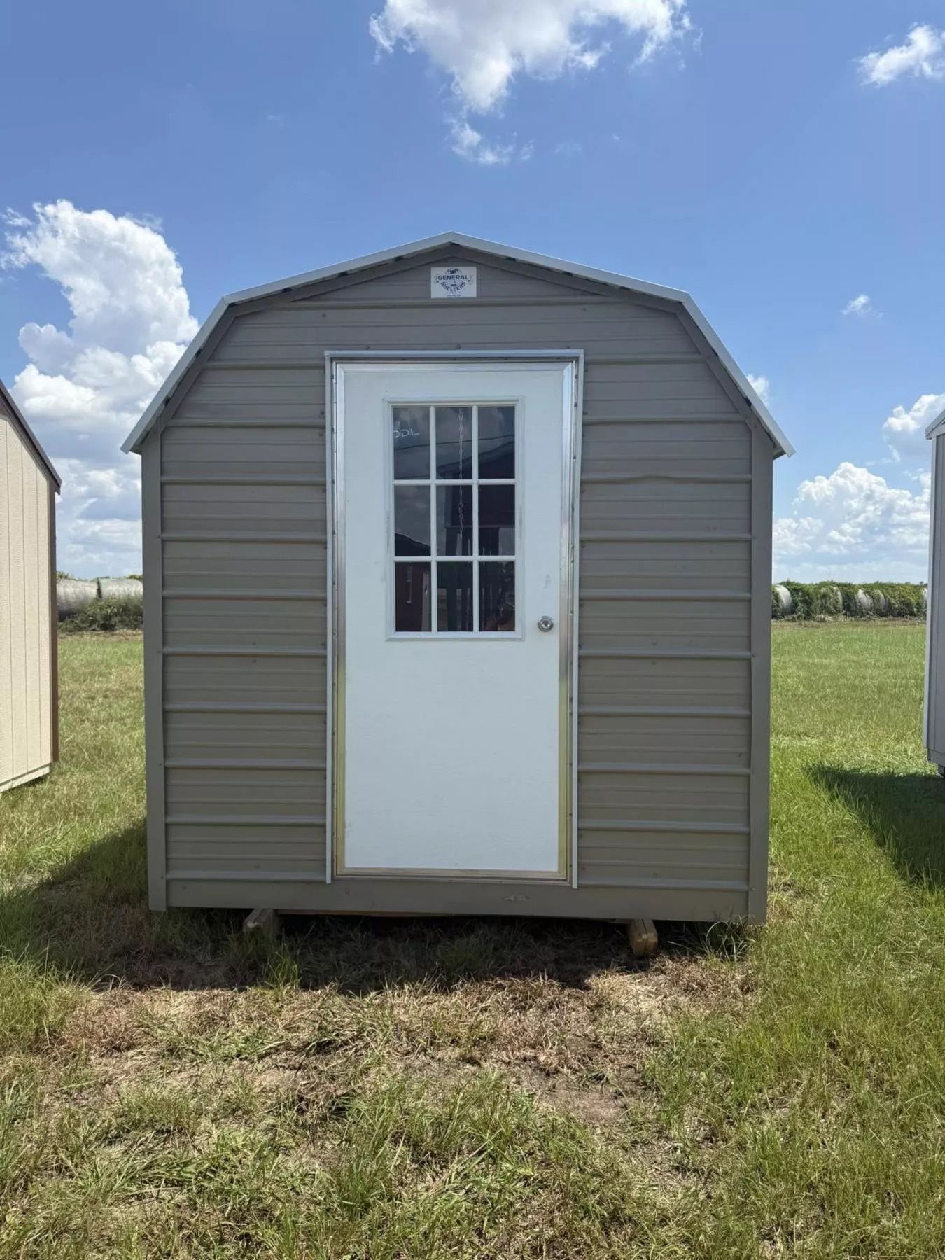 2025 General Shelters 8' 6'x8' Efficiency Barn
