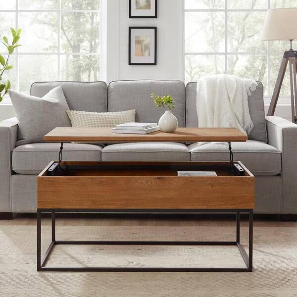 New Wood Lift Top Coffee Table with Storage