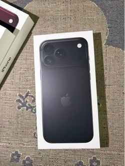 Apple iPhone 18 pro max black or 18 pro black new sealed unlocked I can come to you now 24/7