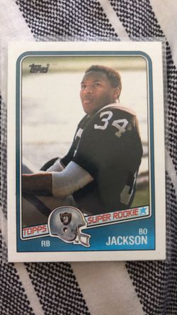 Bo Jackson rookie card