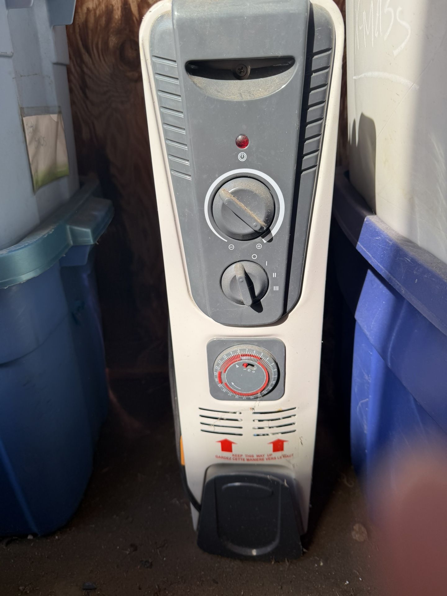 Large Space Heater With Timer