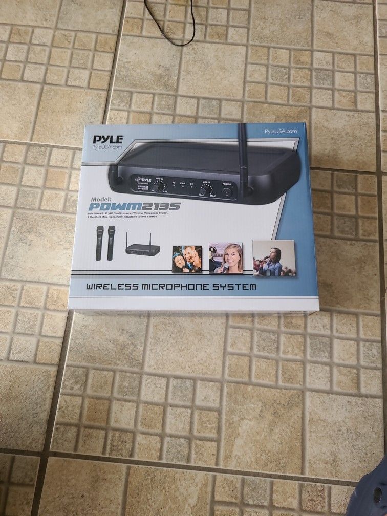 Pyle Wireless Microphone System
