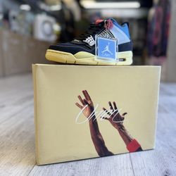 Jordan 4 Retro Union Off Noir (Size 4 Mens)