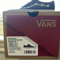 Men's Size 9m Vans Old School Shoe