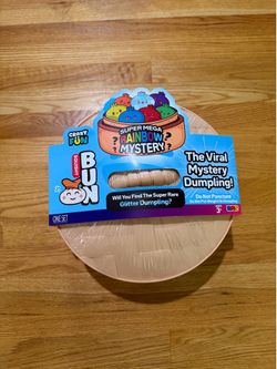 Jumbo Super Mega Rainbow Mystery Squishy Bun Glitter Dumpling Set Factory Sealed