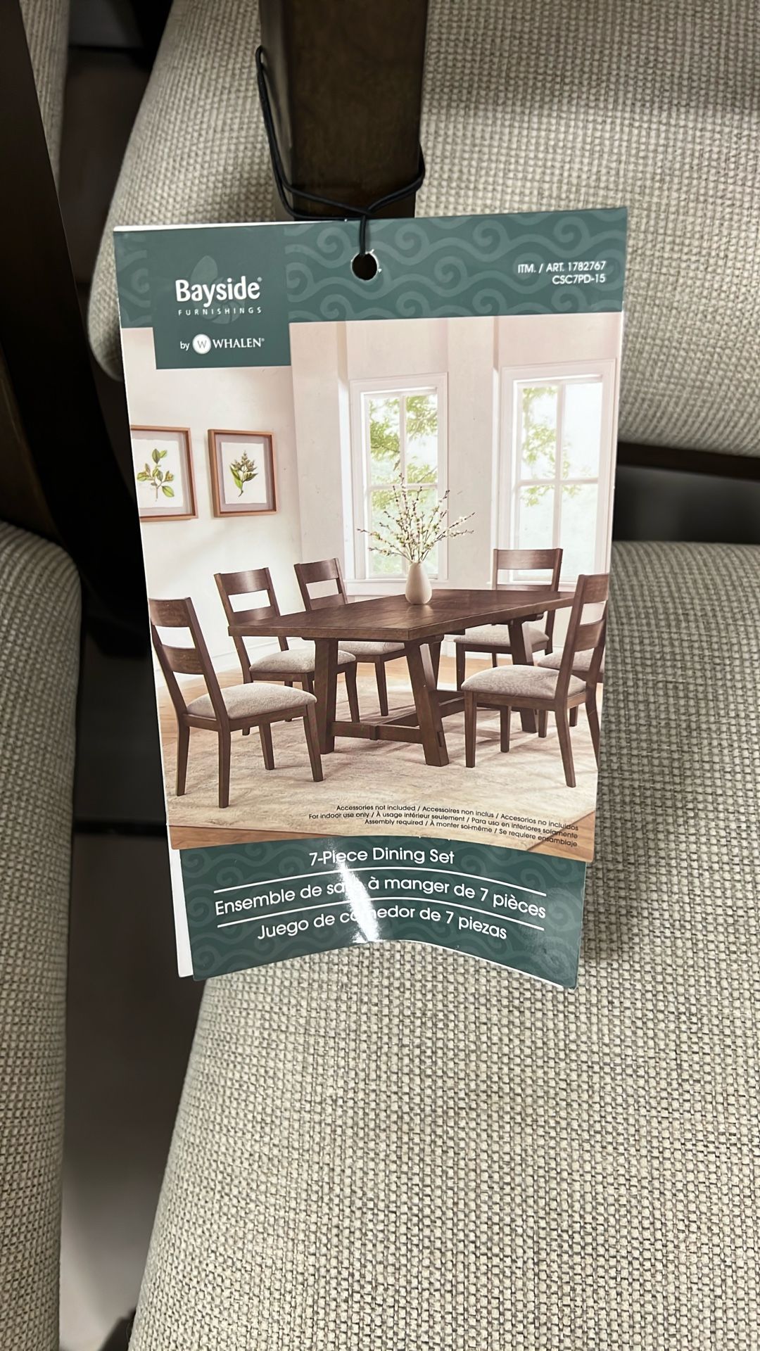 Dining table set