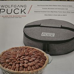 Baking Dish 9" Pie With Zipper Insulated Bag