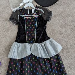 Girl Witch Halloween Costume Size 10-12
