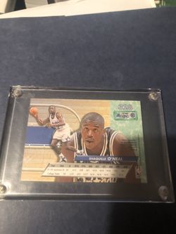 Shaquille O’Neal rookie card
