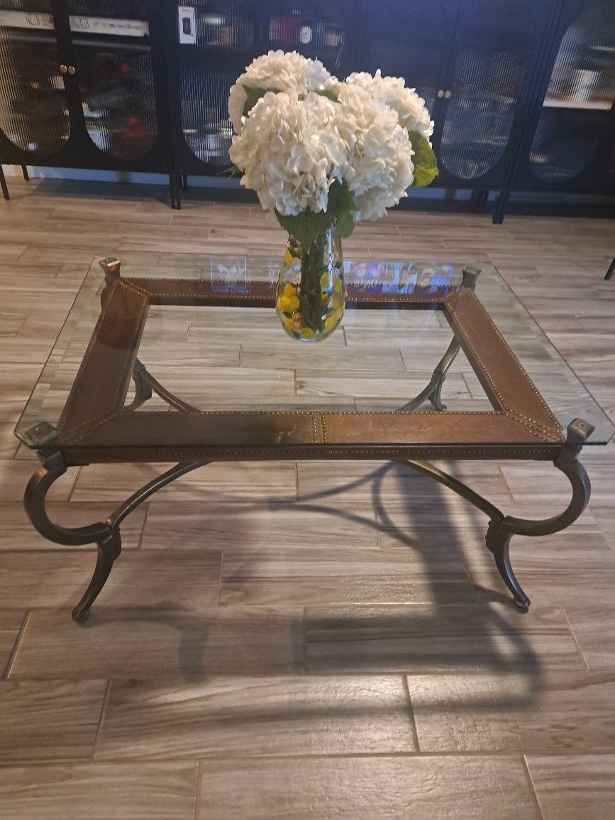 Macy's Gold Coffee Table