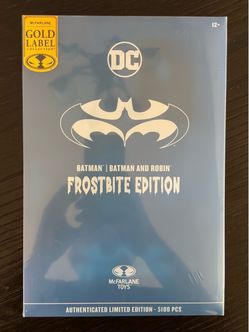 McFarlane Batman & Robin Frostbite Edition