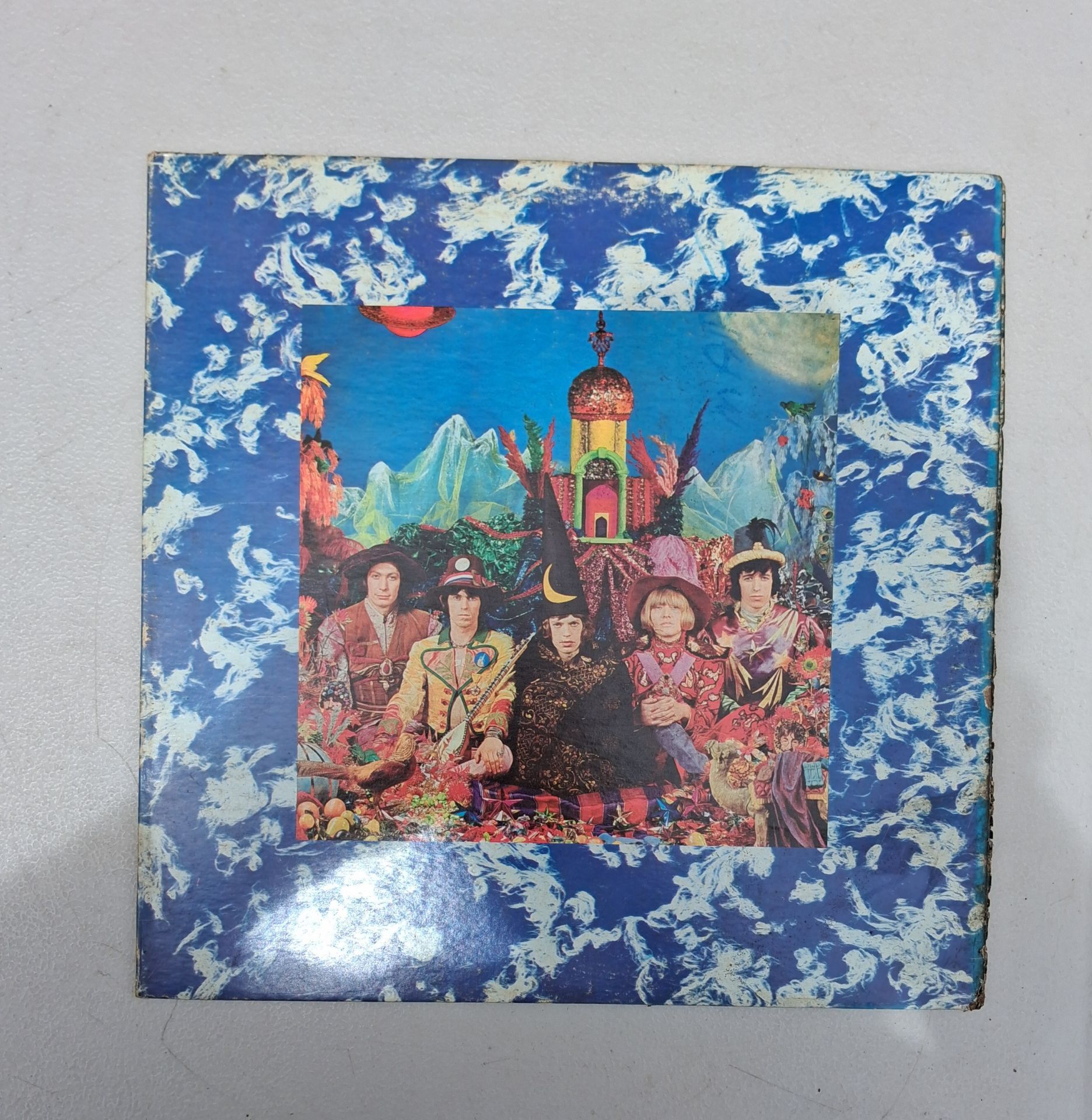 The Rolling Stones vinyl record.