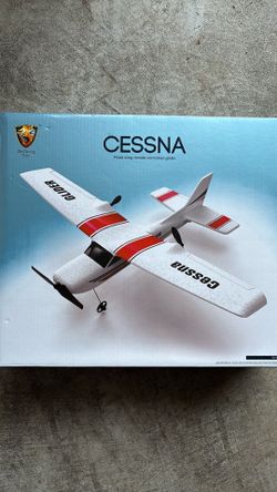 Cessna fixed wing remote controlled glider