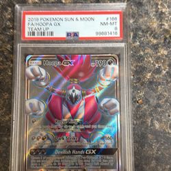 Pokémon - Hoopa GX PSA 8