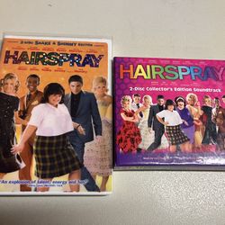 Hairspray 3-DVD Movie And 2-CD Set