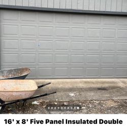16x8 5 Panel Garage Door
