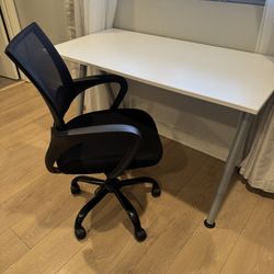 Desk And Work Chair 