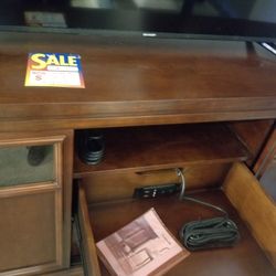 TV STAND W USB PORTS