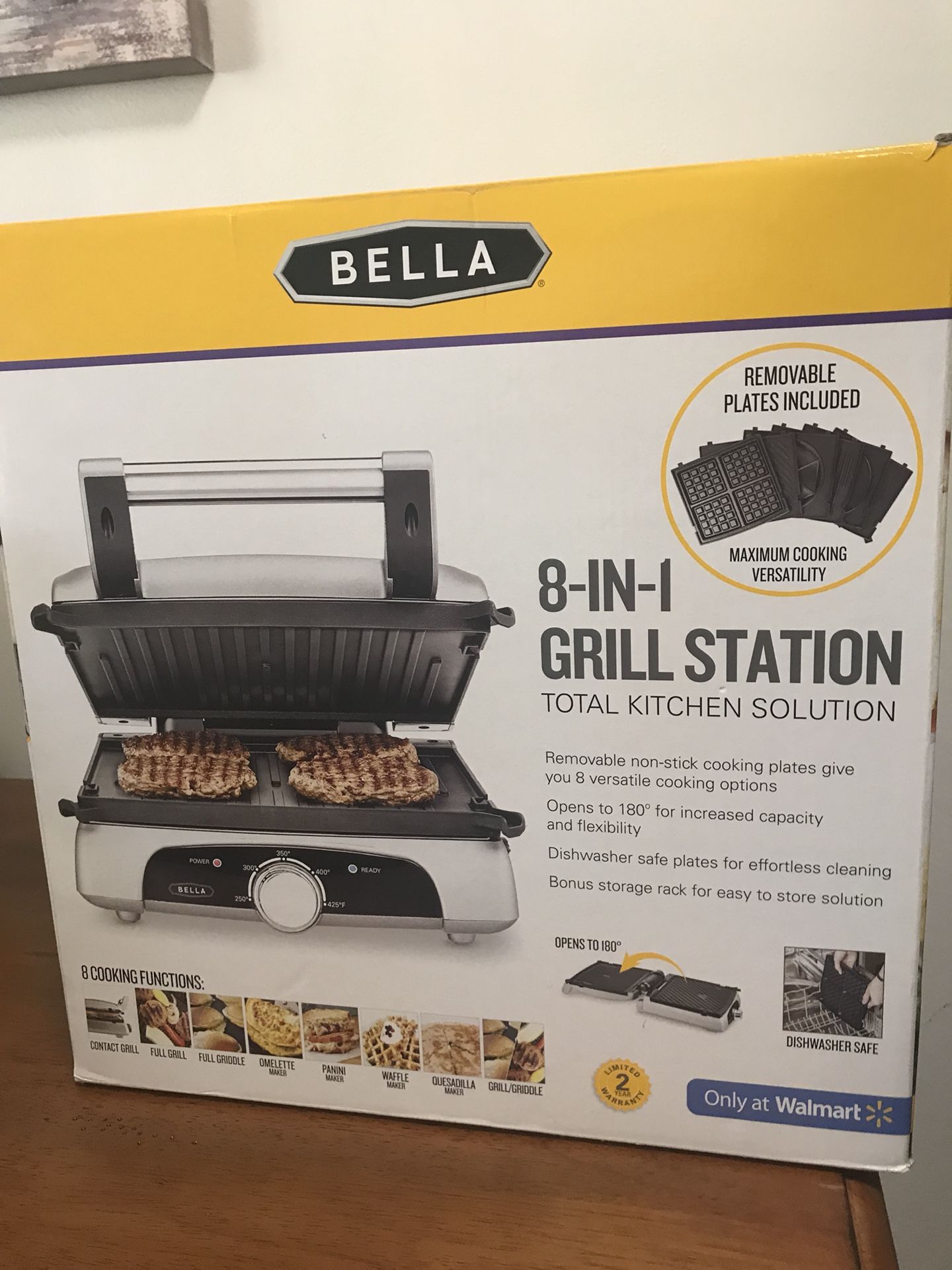 Bella 8. - 1 Grill Station-New In Box