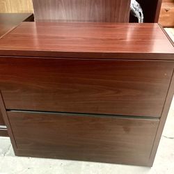 OFFICE/HOME FILE CABINET 2 DRAWERS LATERAL WOODEN FILE 
