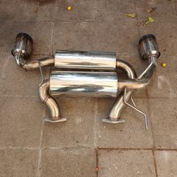 MXP SP  PERFORMANCE TRUE DUAL STAINLESS EXHAUST FOR NISSAN 370Z!!! 475$