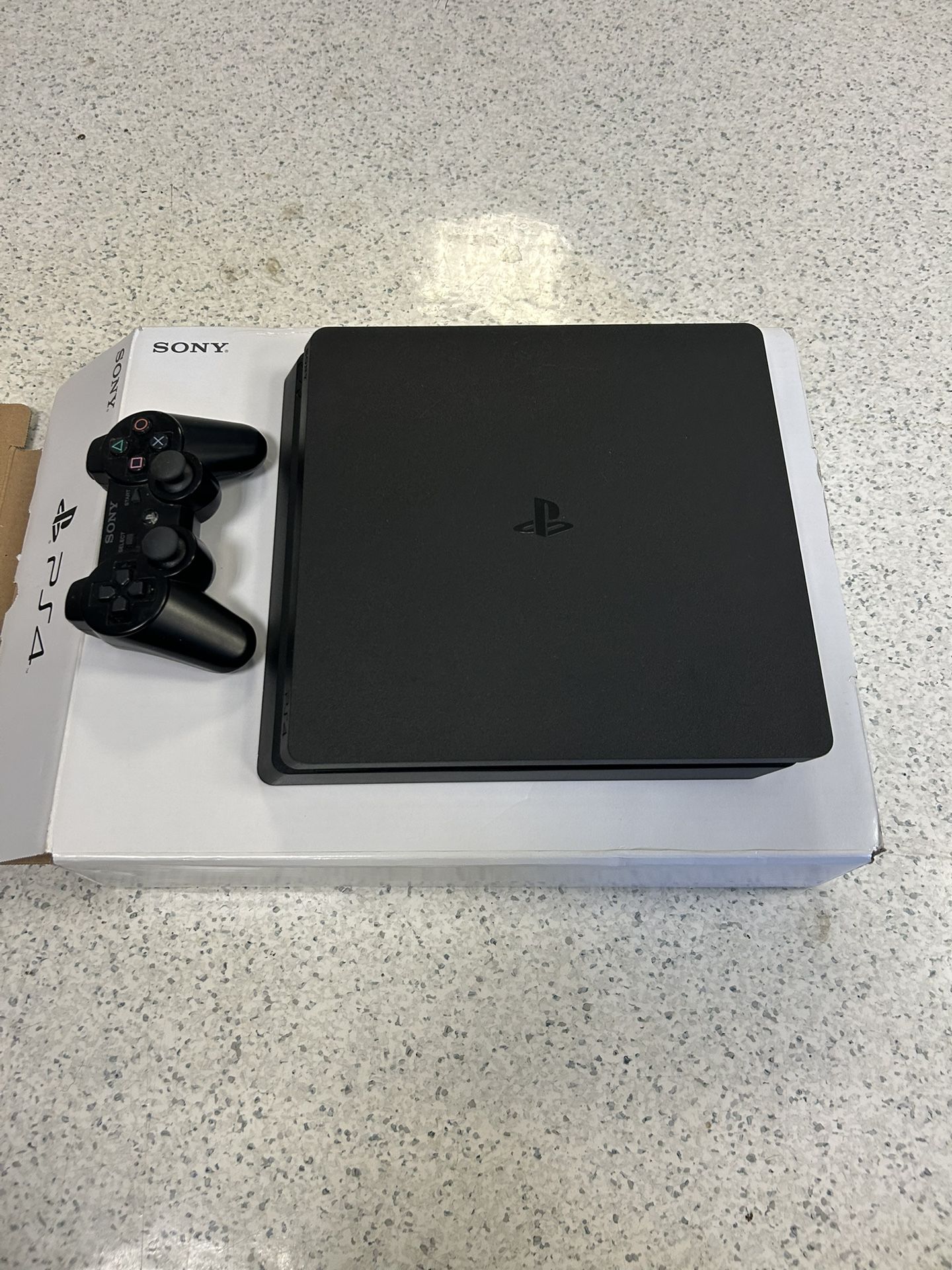 PS4 Console And Remote