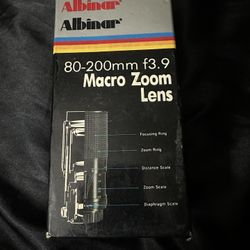 Camera Lens Albinar 80-200mm f3.9 Macro Zoom Lens