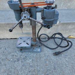 Cameron Precision Micro Drill Model 164D-7 With Albrecht Keyless Chuck Drill Press Tool Shop Garage Tools