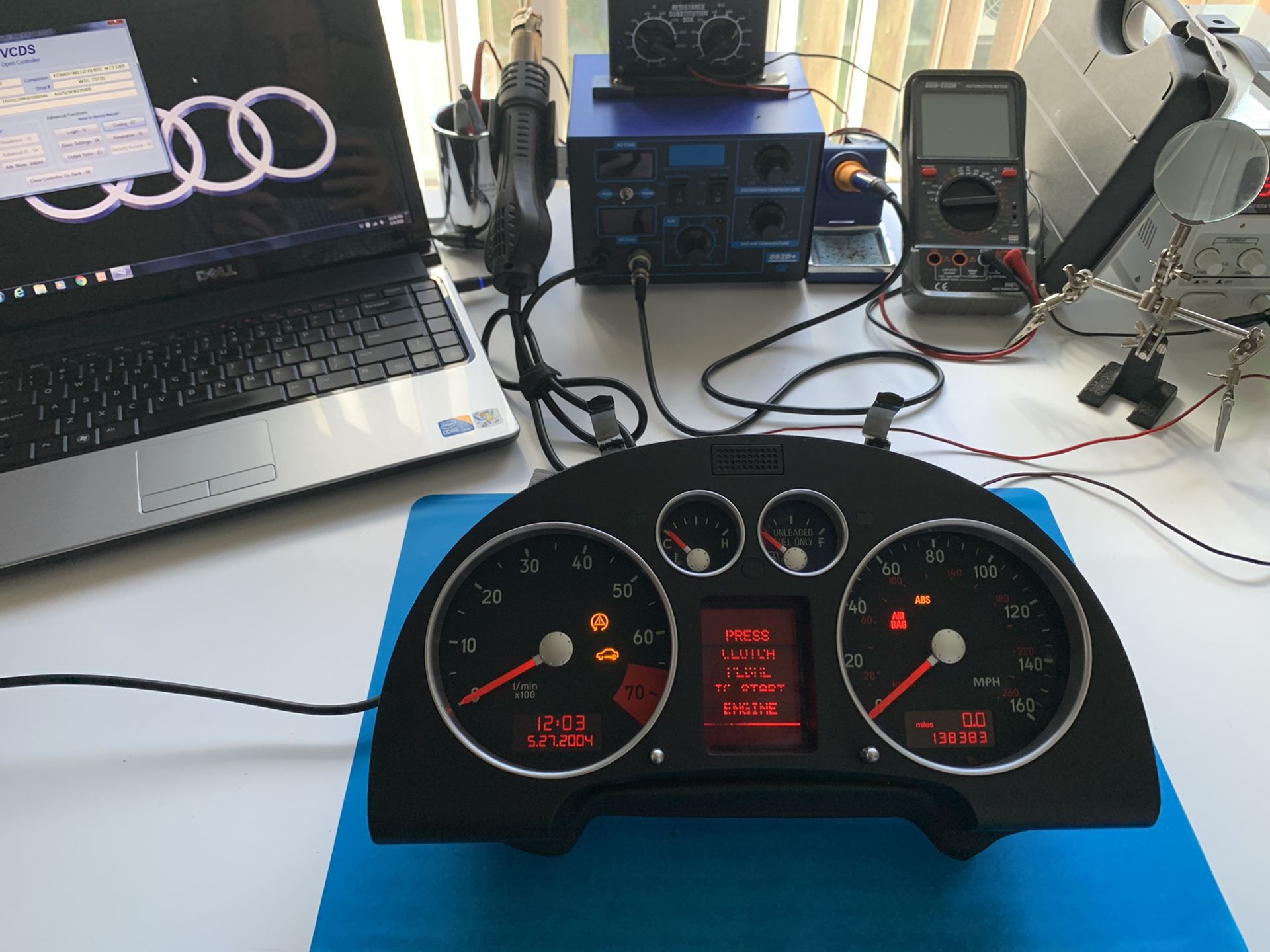 2001 2006 Audi TT MK1 Instrument Cluster Speedo Gauges 8N1 920 980 E