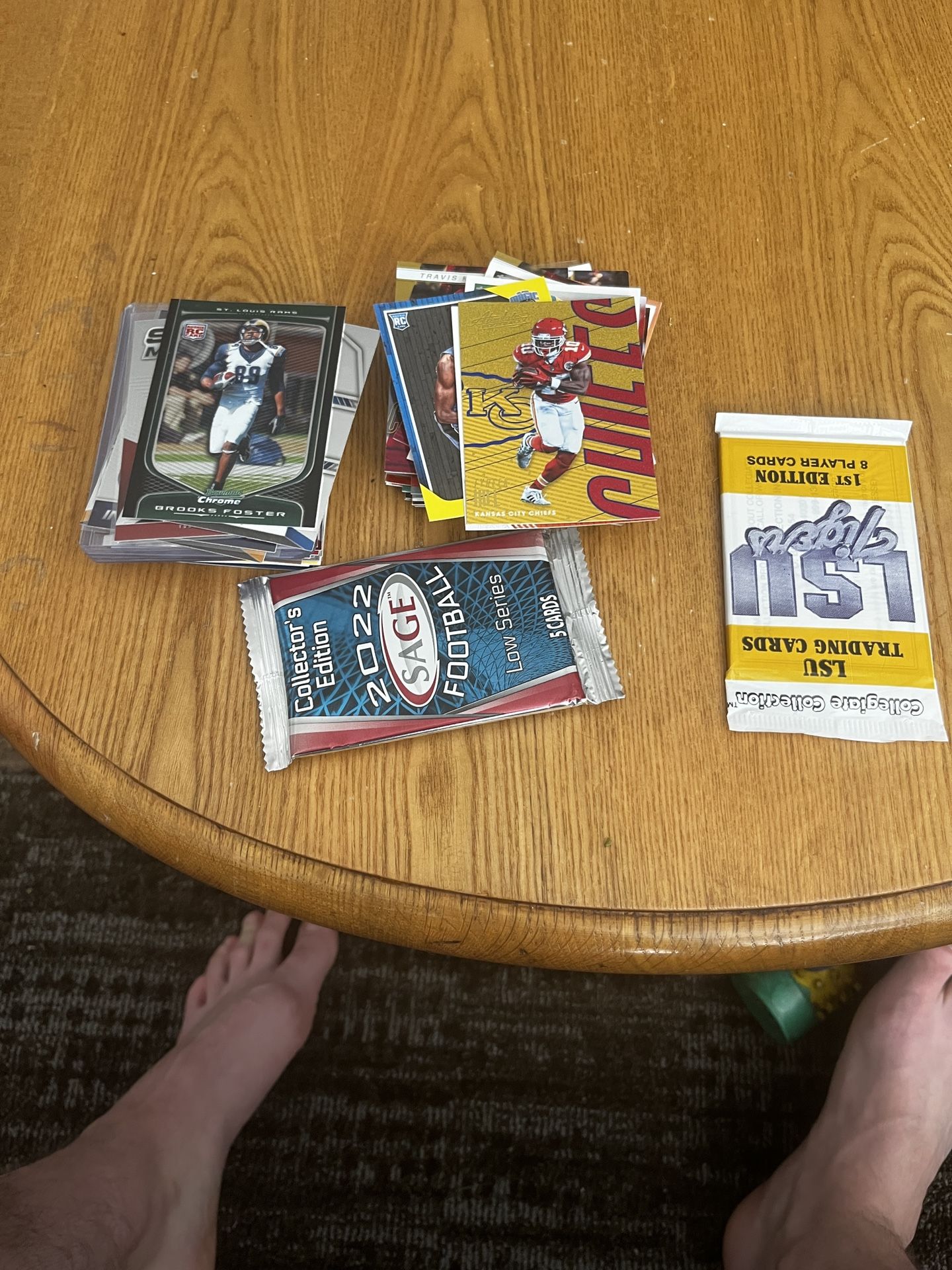 Football Cards. Thousands Of Them.
