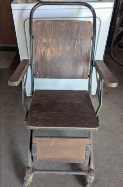 Antique child wheelchair
