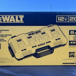 DEWALT 12V/20V/60V MAX 4-Port Lithium-Ion Battery Charger